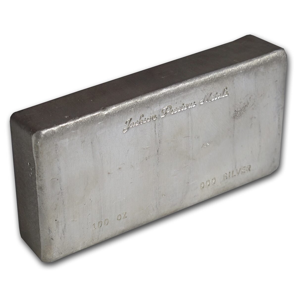 100 oz Silver Bar - Jackson Precious Metals