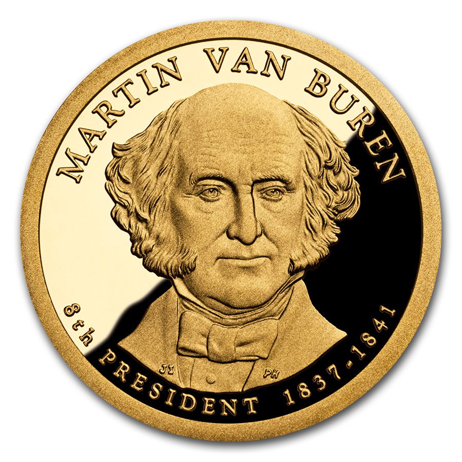 2008-S Martin Van Buren Presidential Dollar Proof