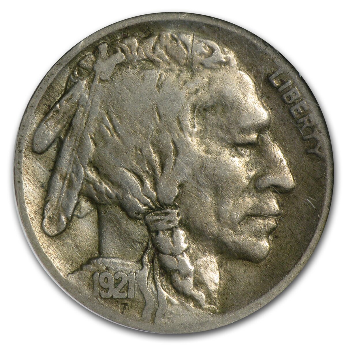 1921-S Buffalo Nickel VF-20 NGC