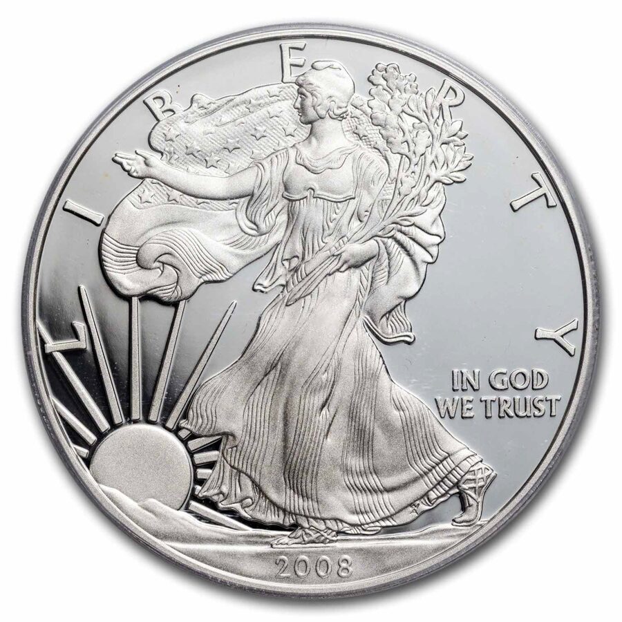 2008-W Proof American Silver Eagle PR-69 PCGS