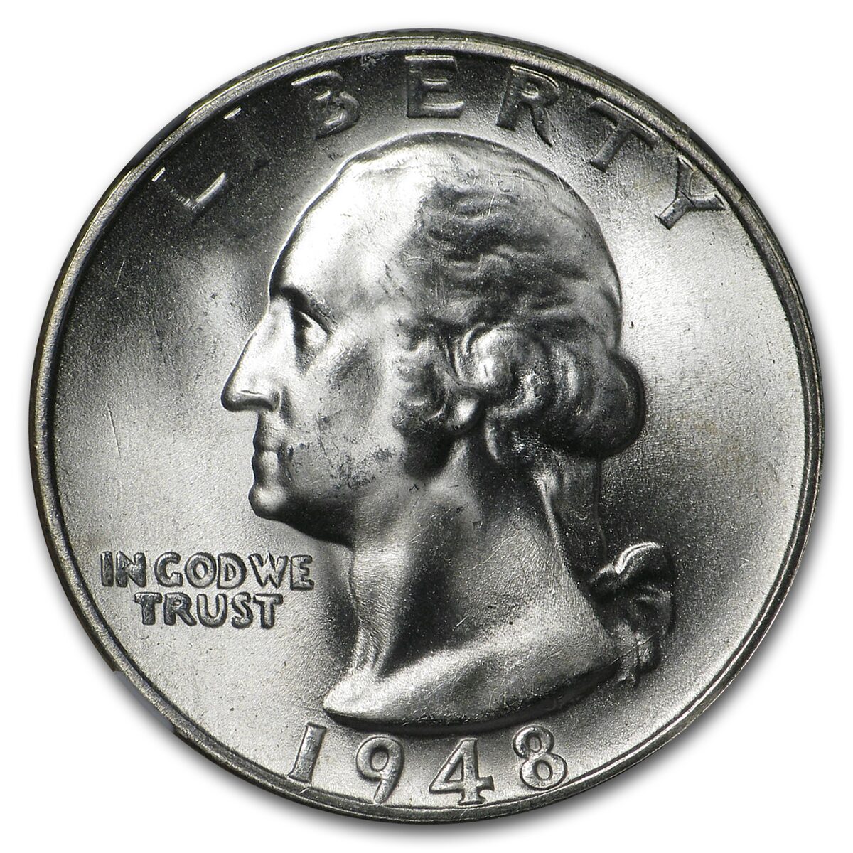 1948-S Washington Quarter MS-66 NGC