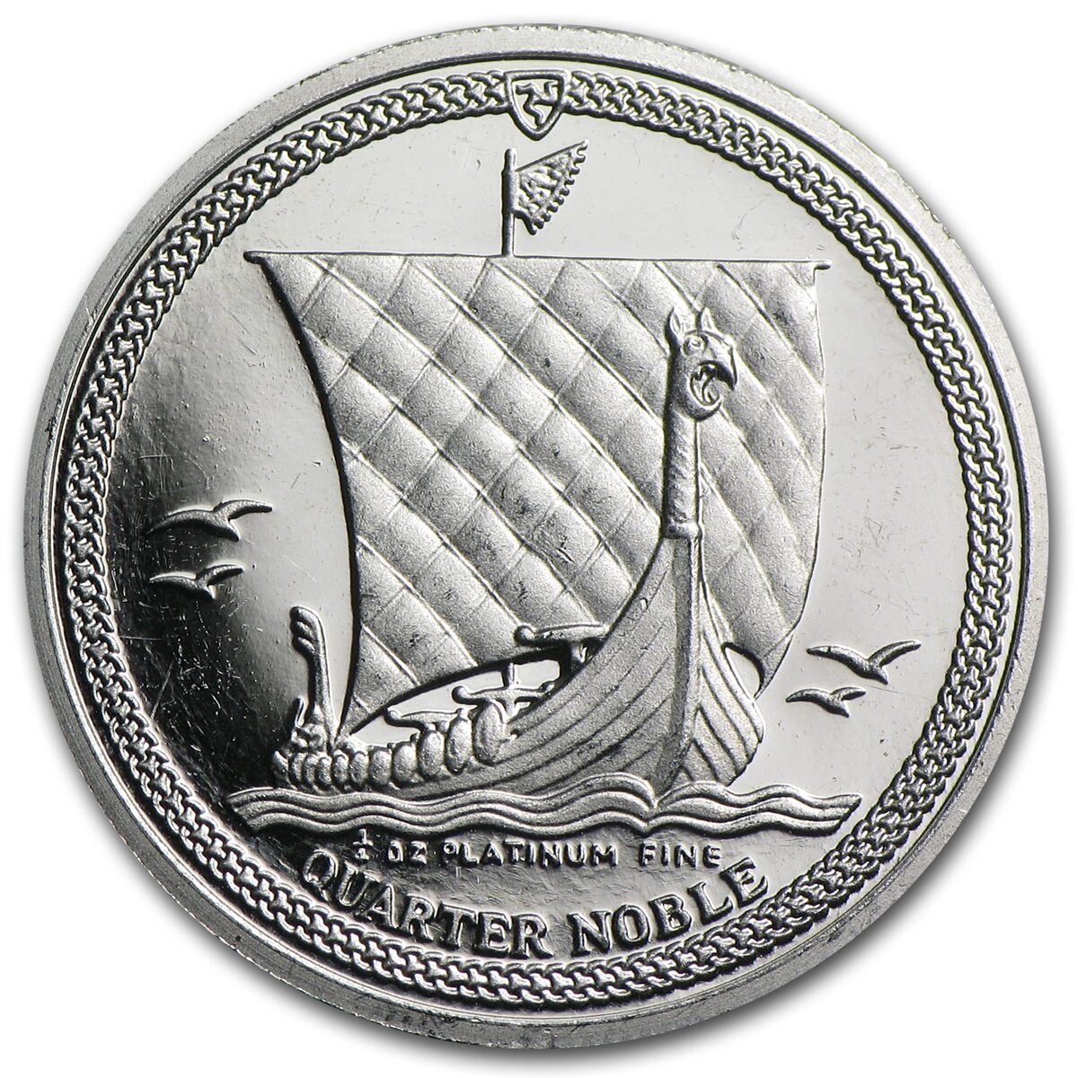 Isle of Man 1/4 oz Platinum Noble Proof