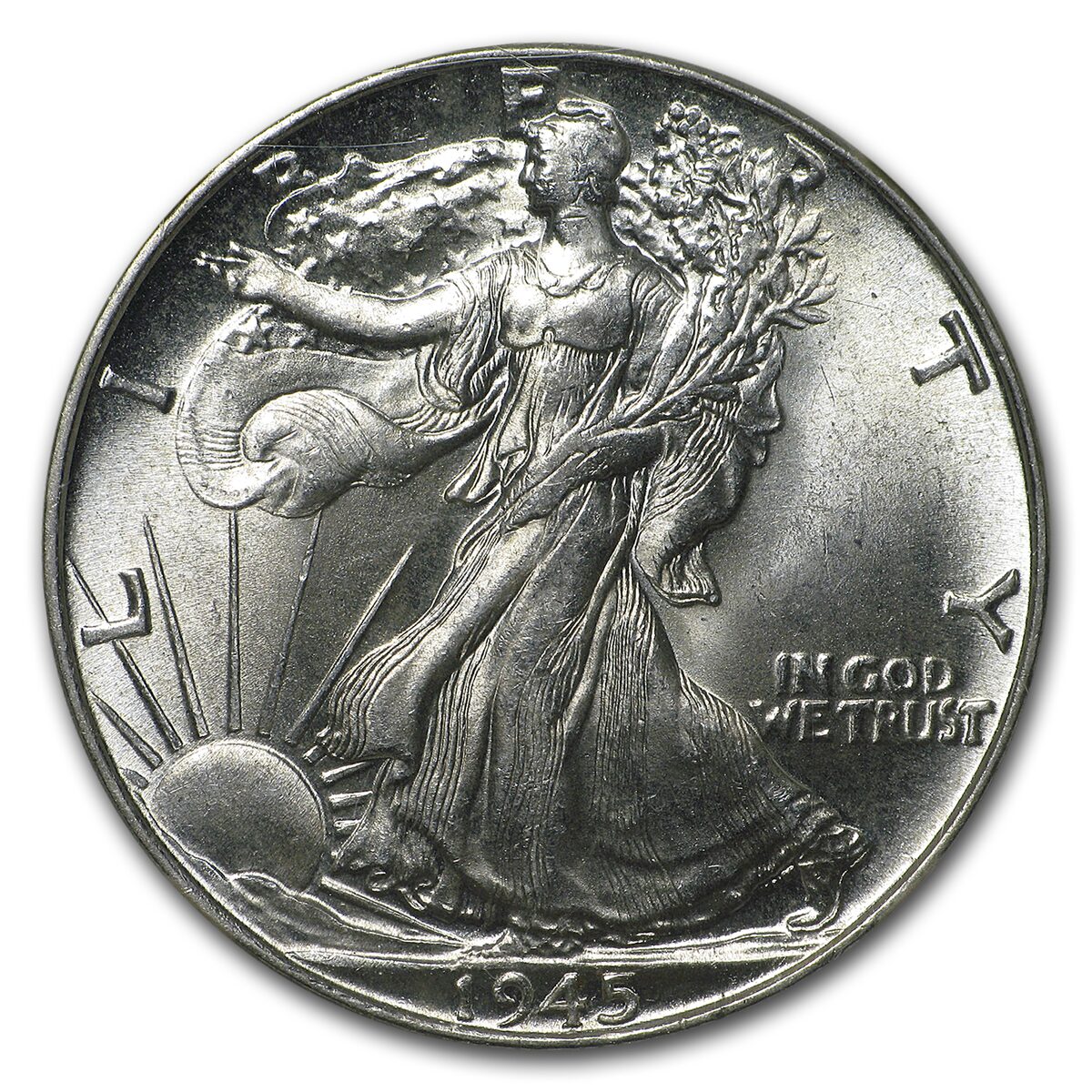 1940-1947 Walking Liberty Half-Dollar MS-63 NGC (Random)