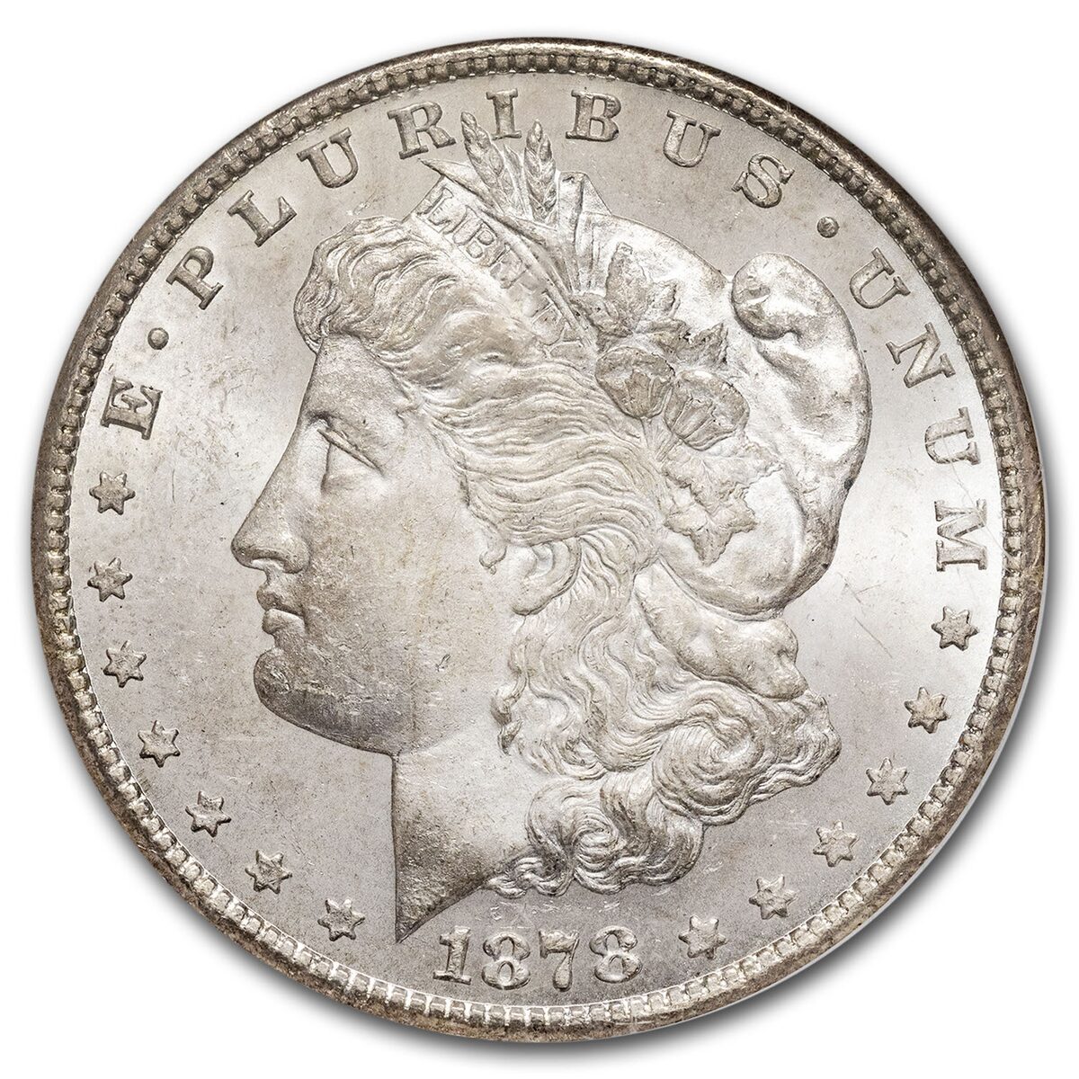 1878-CC Morgan Dollar MS-64 NGC