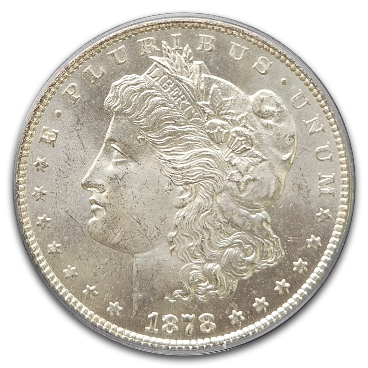 1878-CC Morgan Dollar MS-64 PCGS