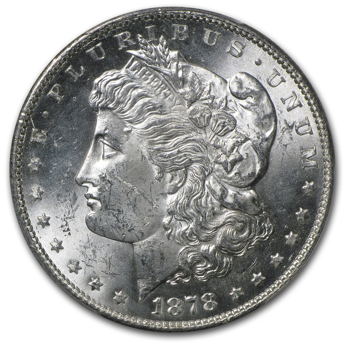 1878-S Morgan Dollar MS-61 PCGS