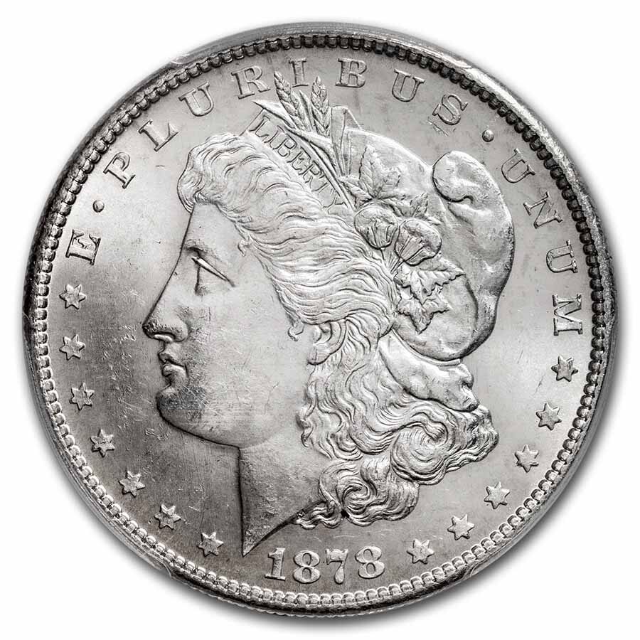1878-S Morgan Dollar MS-64 PCGS
