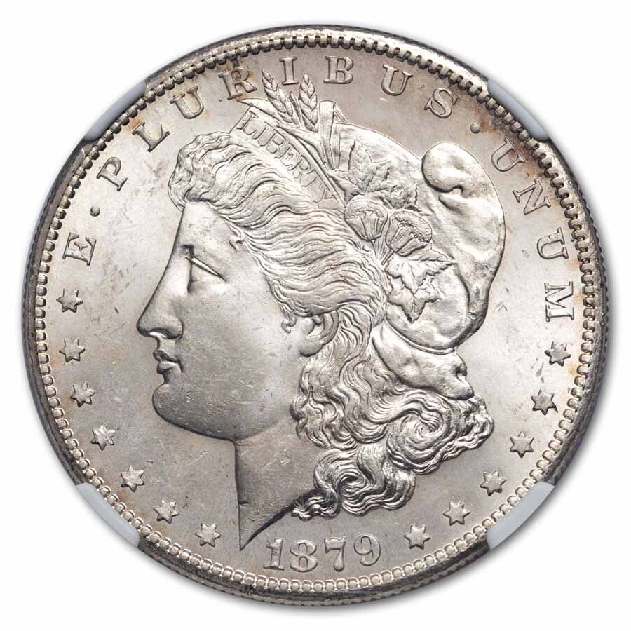 1879-S Morgan Dollar MS-63 NGC