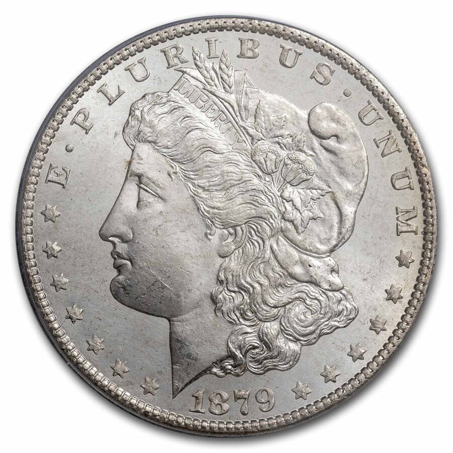 1879-S Morgan Dollar MS-64 PCGS