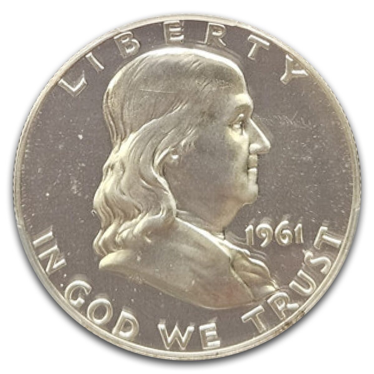 1961 Franklin Half Dollar PR-66 PCGS