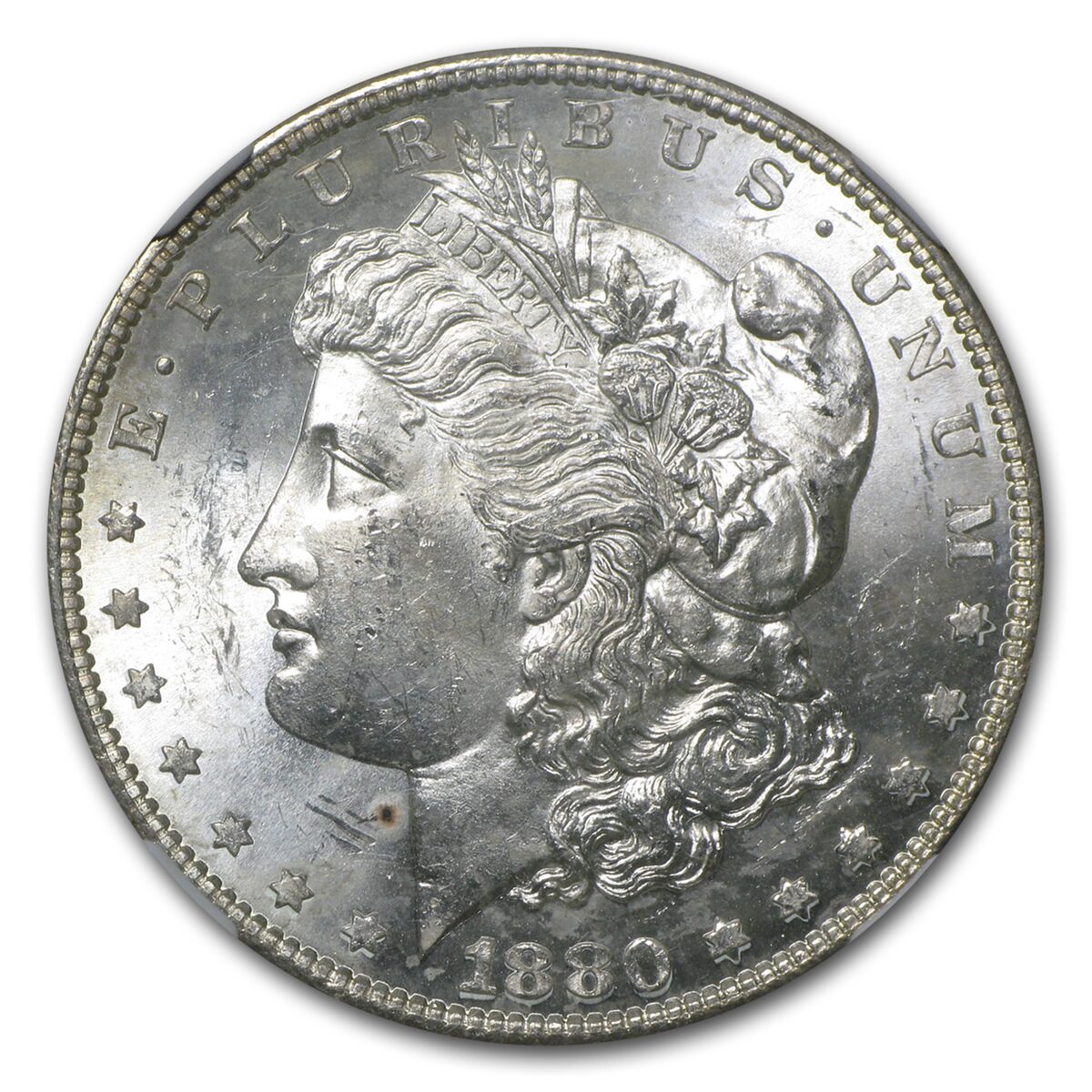 1880-S Morgan Dollar MS-63 NGC