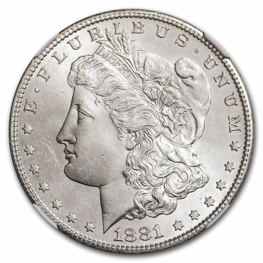 1881-S Morgan Dollar MS-65 NGC