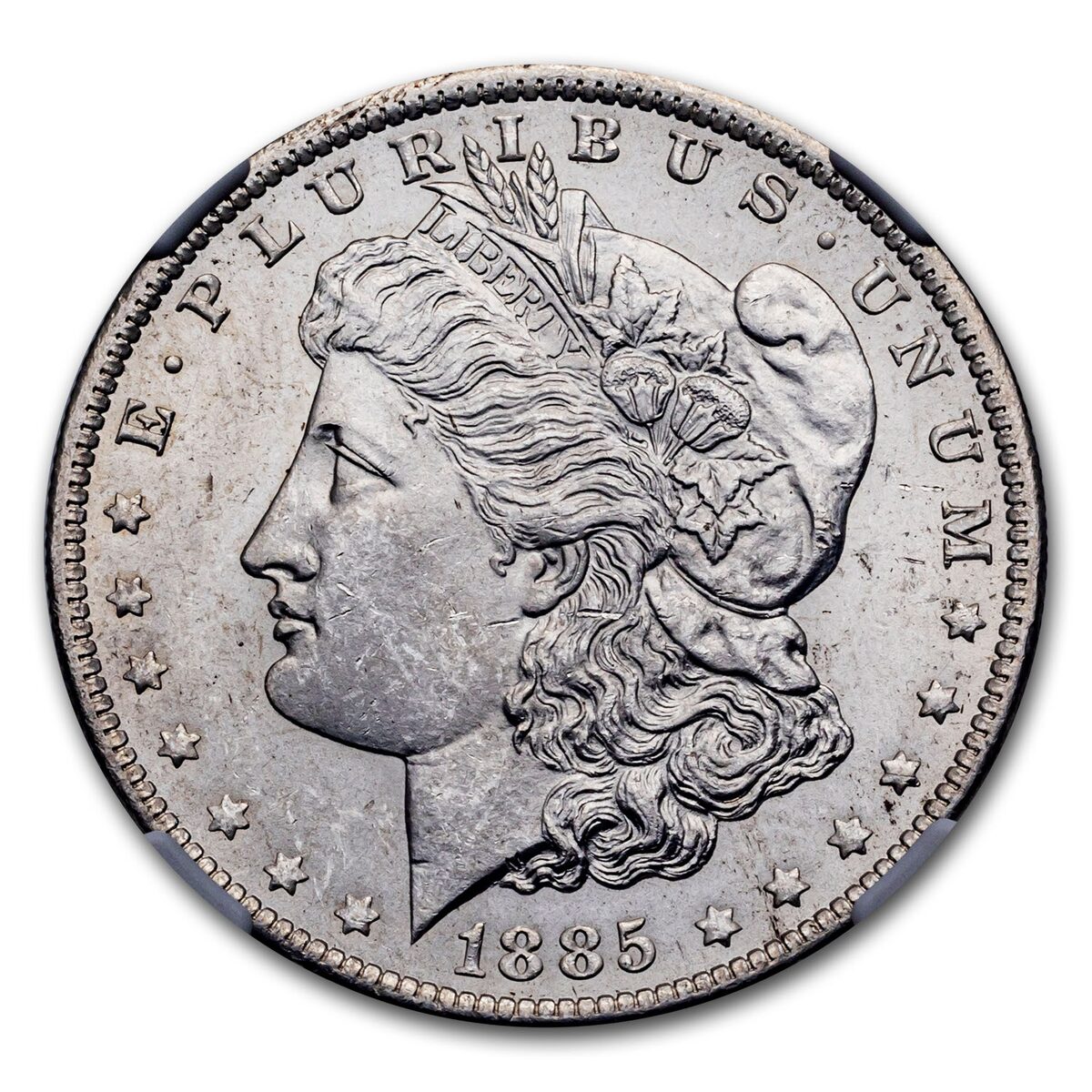 1885-O Morgan Dollar MS-63 NGC