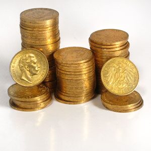 Germany Gold 20 Marks Prussia (Random) Cleaned