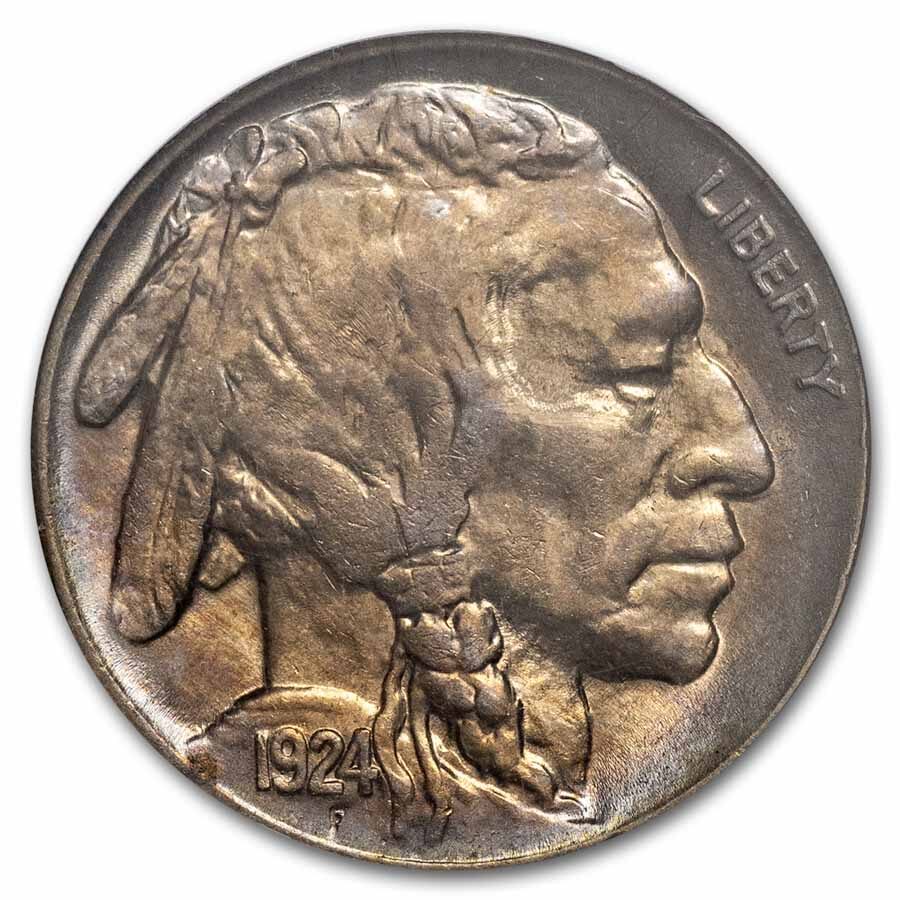 1924 Buffalo Nickel MS-64 NGC