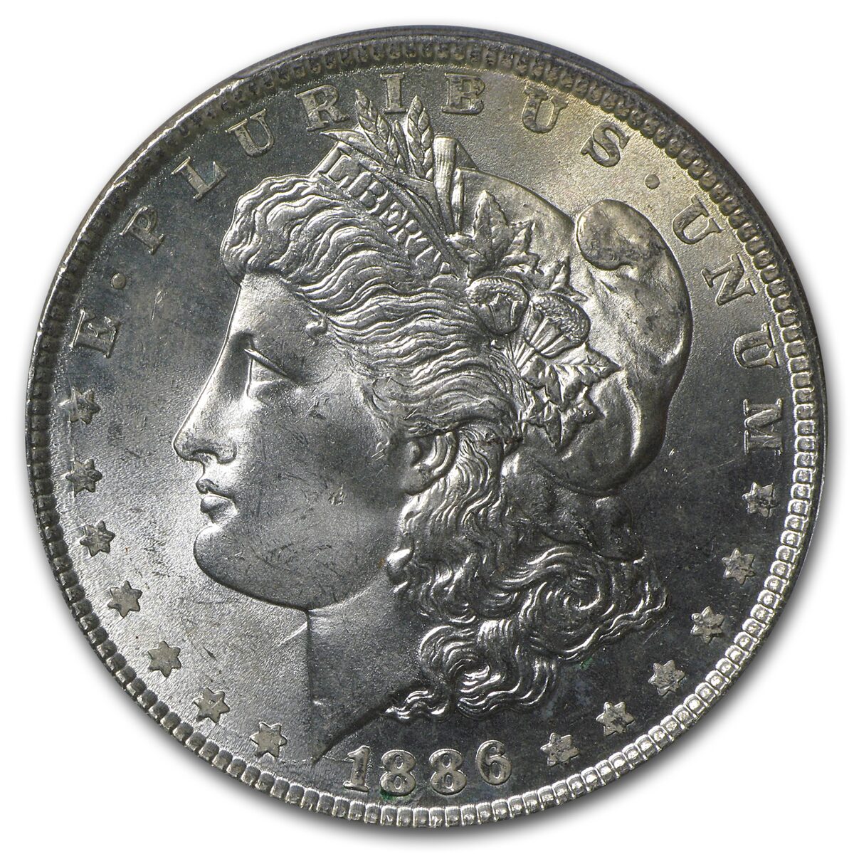 1886 Morgan Dollar MS-65 PCGS