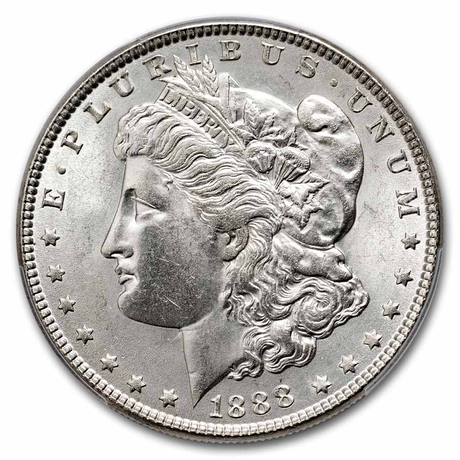 1888 Morgan Dollar MS-63 PCGS