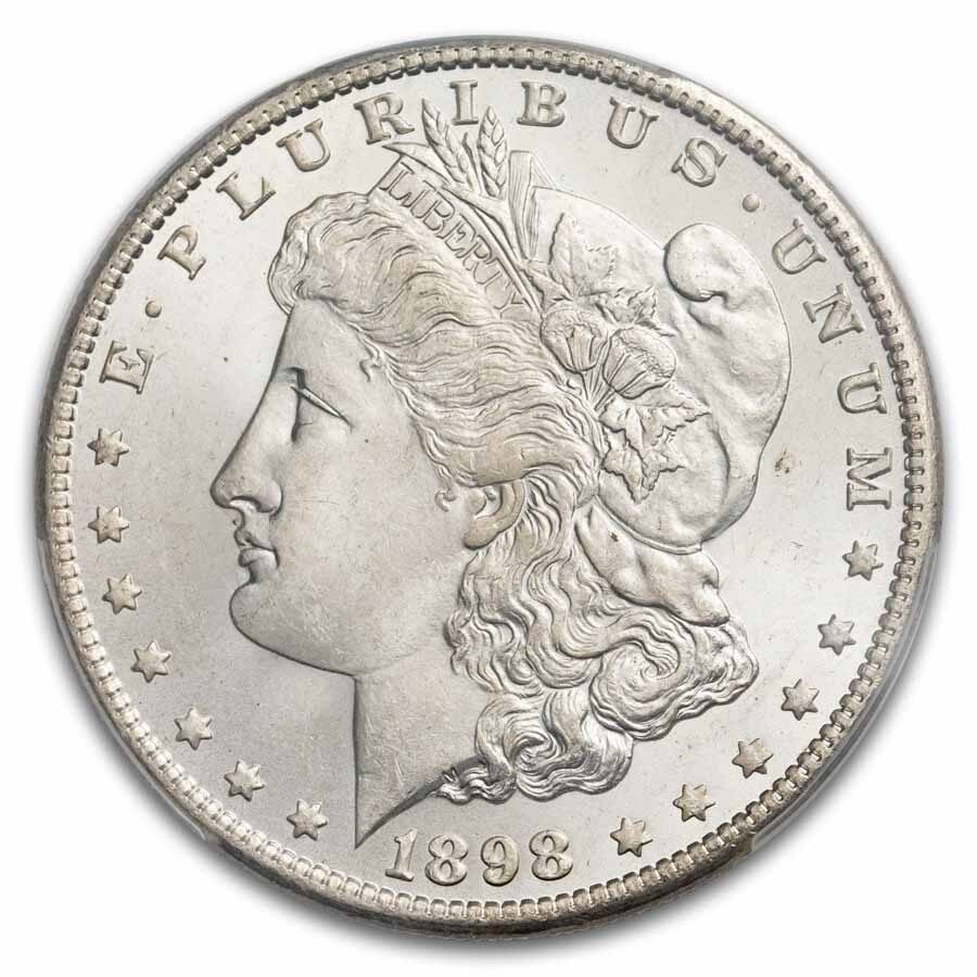 1898-O Morgan Dollar MS-63 PCGS