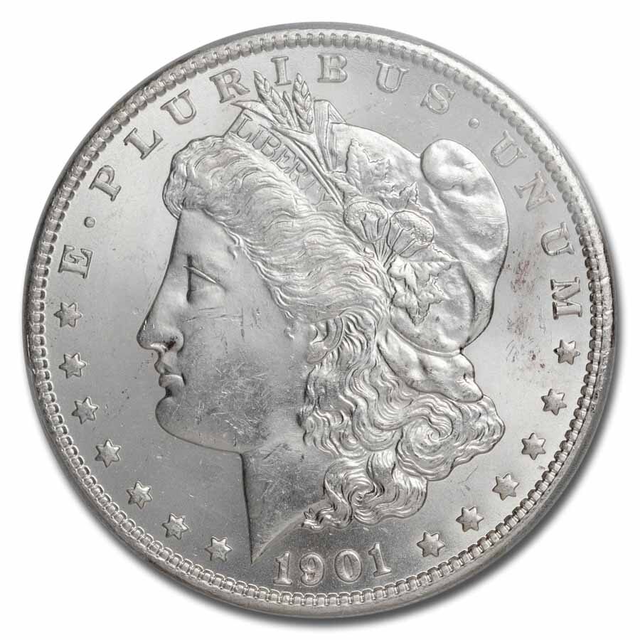 1901-O Morgan Dollar MS-64 PCGS