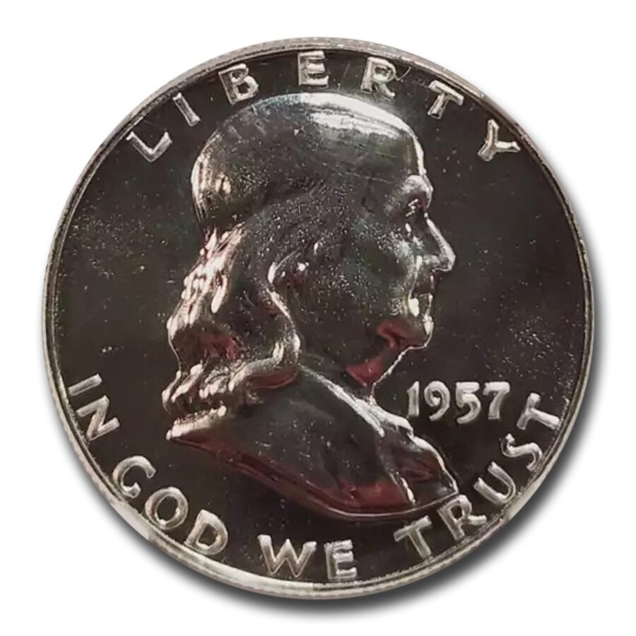 1957 Franklin Half Dollar PF-67 NGC