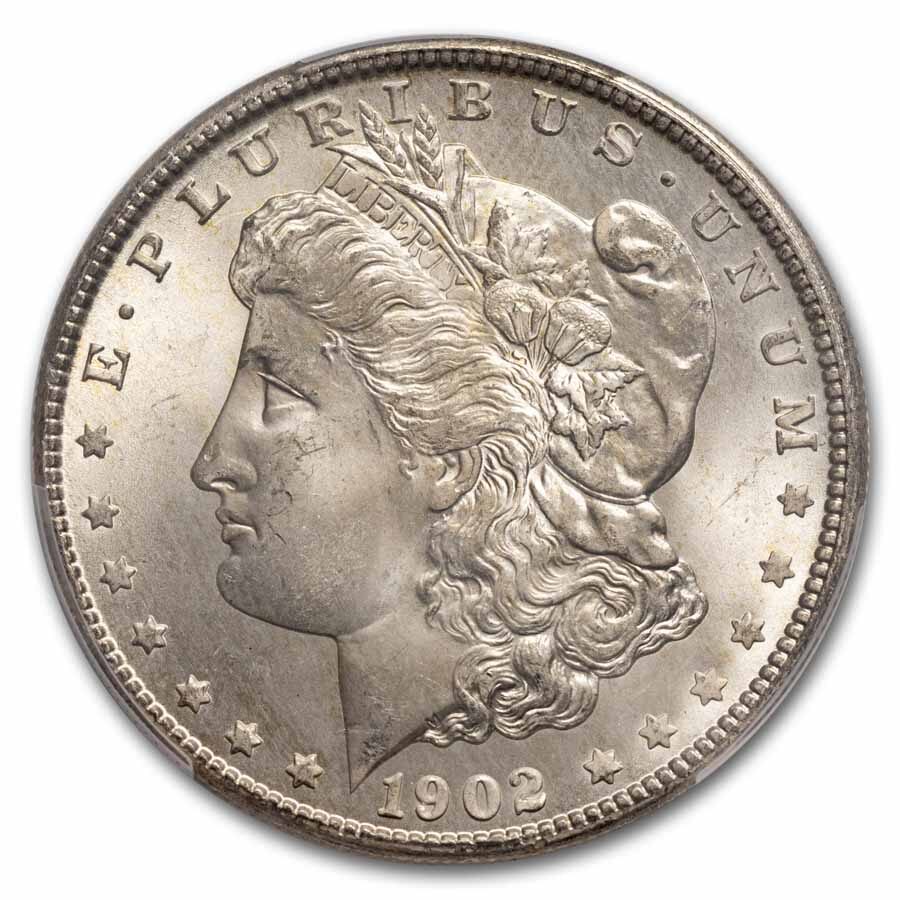 1902-O Morgan Dollar MS-64 PCGS