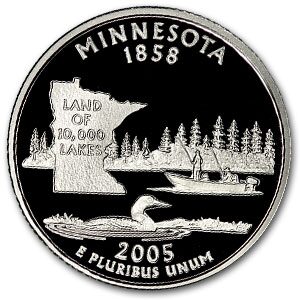 2005-S Minnesota State Quarter Gem Proof