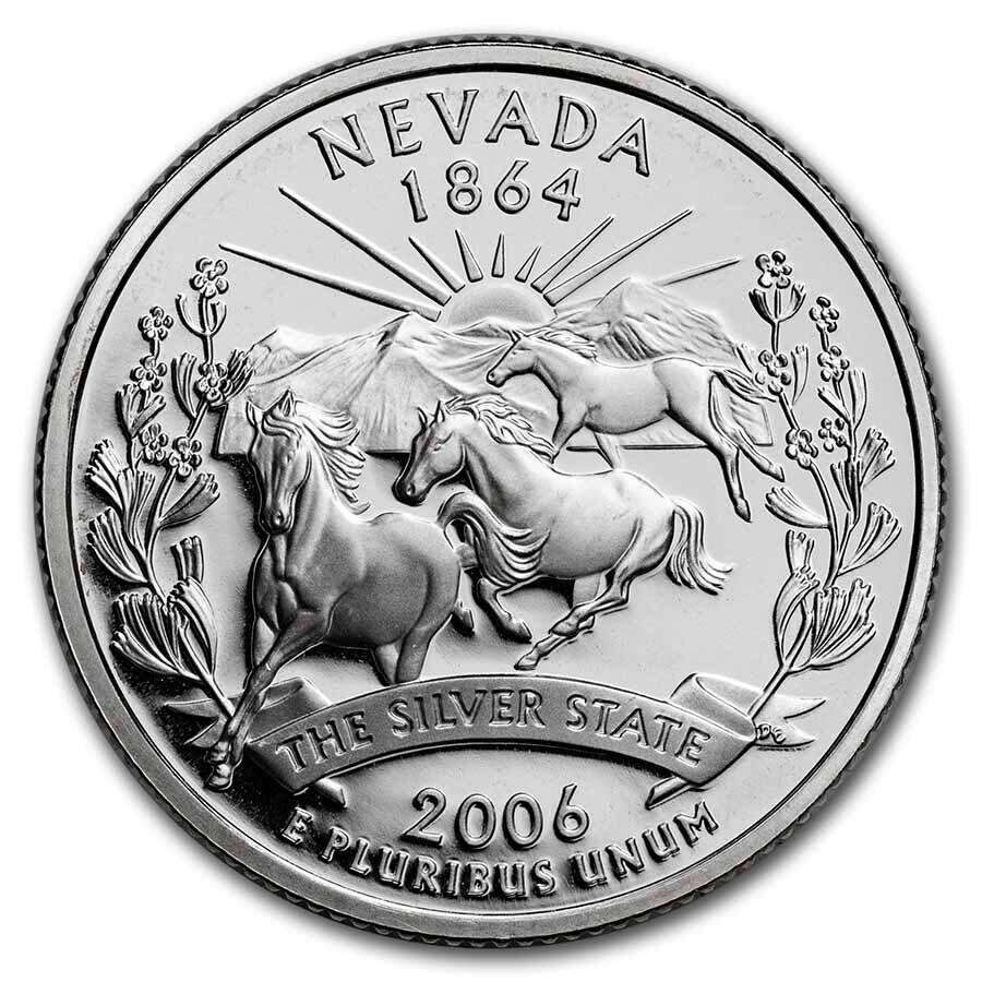 2006-S Nevada State Quarter Gem Proof (Silver)
