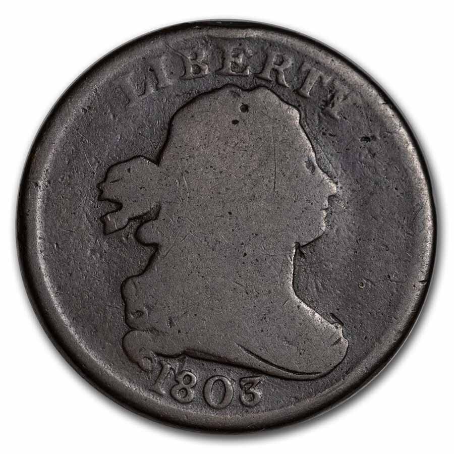 1803 Half Cent Good