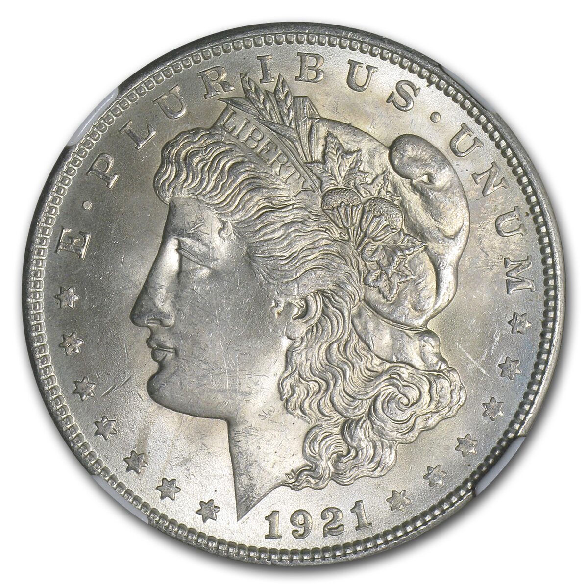 1921 Morgan Dollar MS-63 NGC