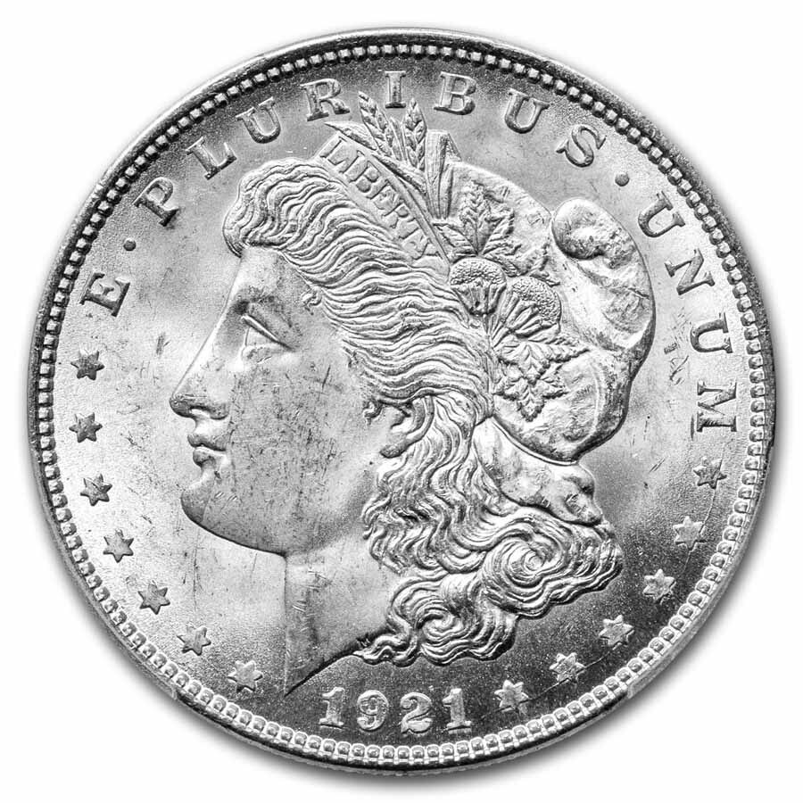 1921 Morgan Dollar MS-65 PCGS