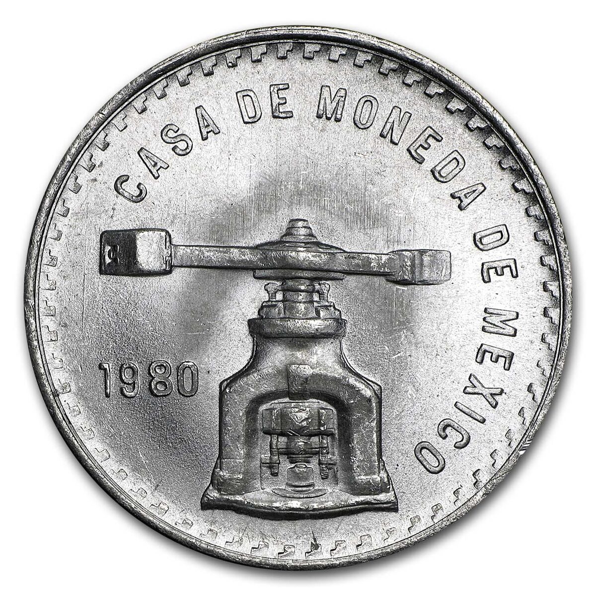 Mexico 1 oz Silver Onza Balance Scale (Random) Avg Circ