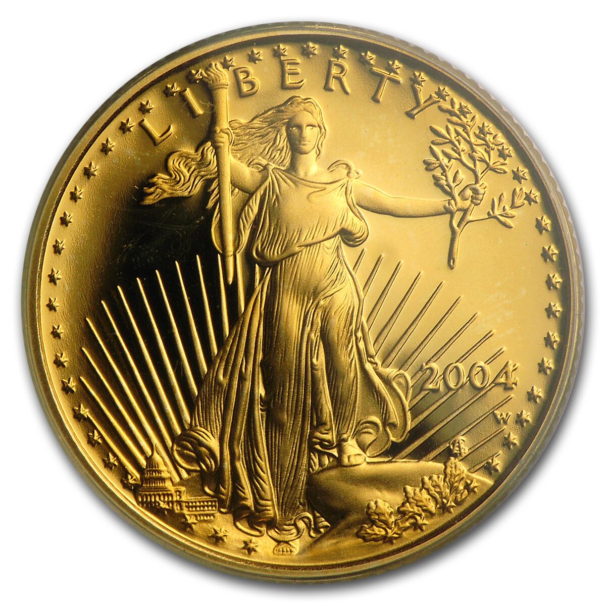 2004-W 1/4 oz Proof American Gold Eagle PR-70 PCGS
