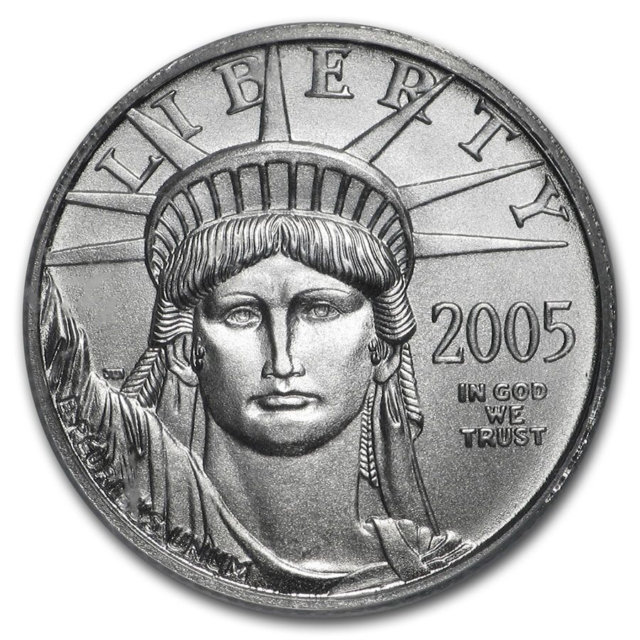 2005 1/10 oz American Platinum Eagle MS-70 PCGS (FirstStrike®)
