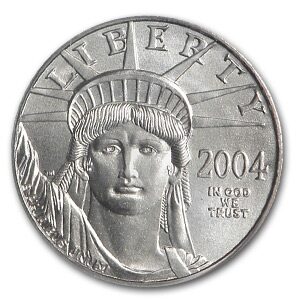2004 1/4 oz American Platinum Eagle MS-70 PCGS