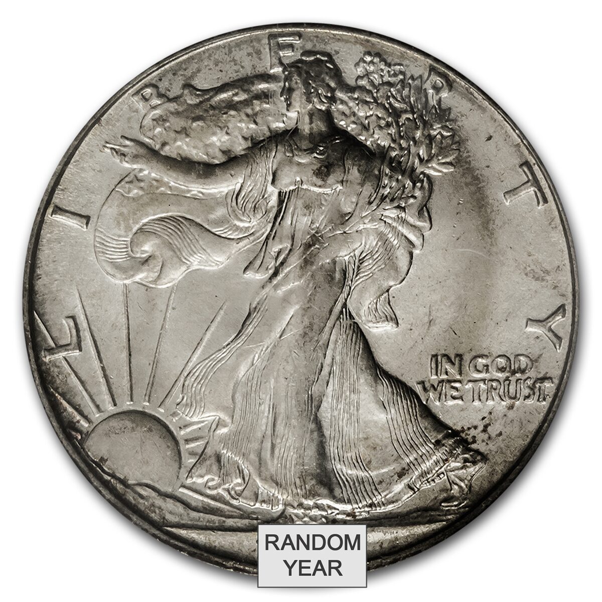 1940-1947 Walking Liberty Half Dollar MS-65 PCGS (Random)