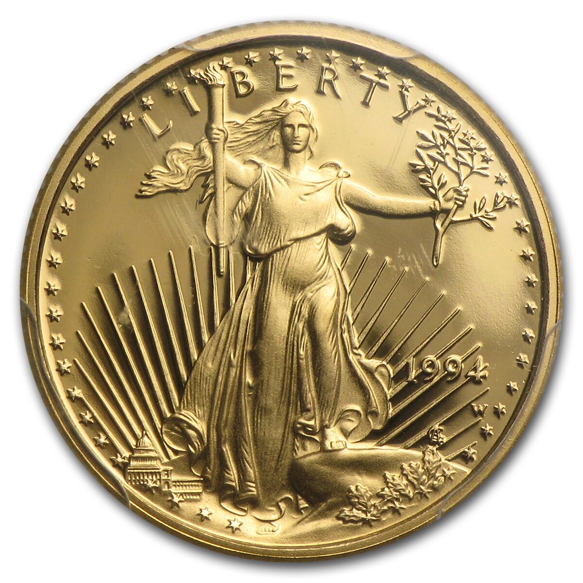 1994-W 1/10 oz Proof American Gold Eagle PR-70 DCAM PCGS