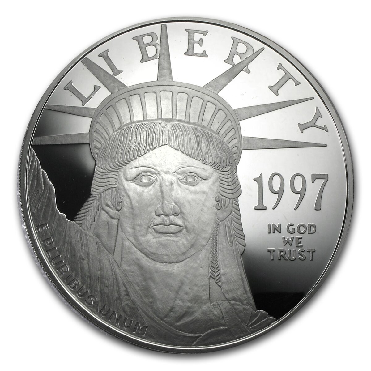 4 oz Silver Round - American Platinum Eagle (Random Year)