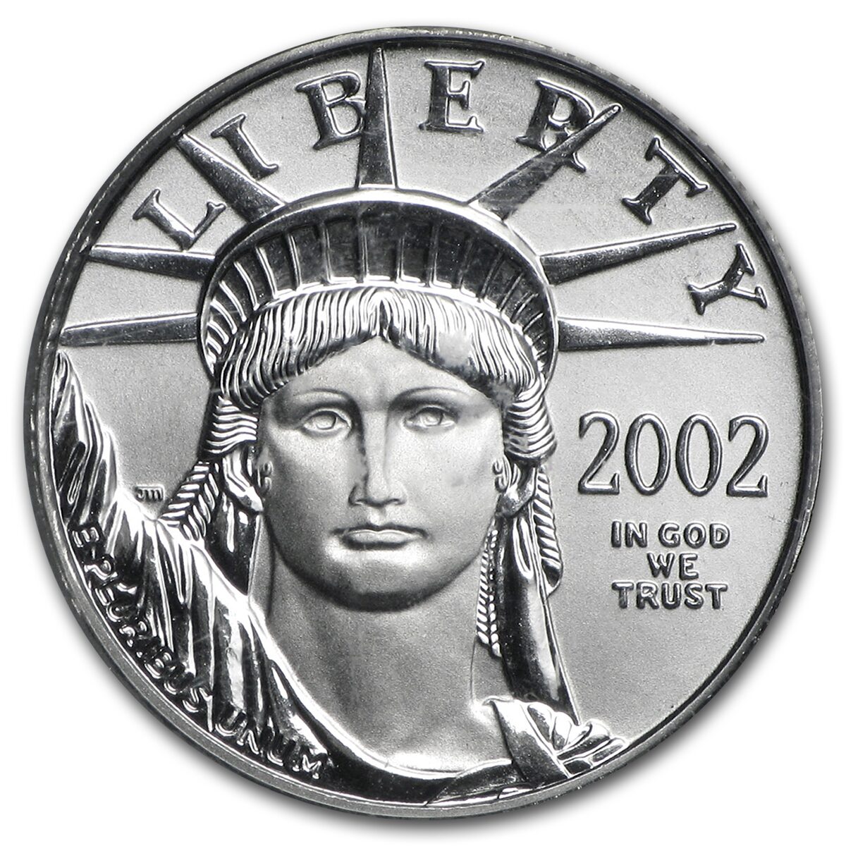 2002 1/10 oz American Platinum Eagle MS-69 PCGS
