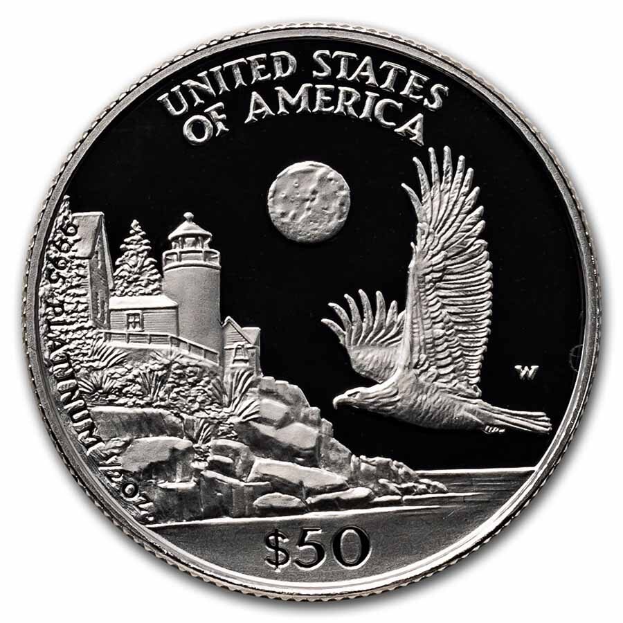 1998-W 1/2 oz Proof American Platinum Eagle (w/Box & COA)