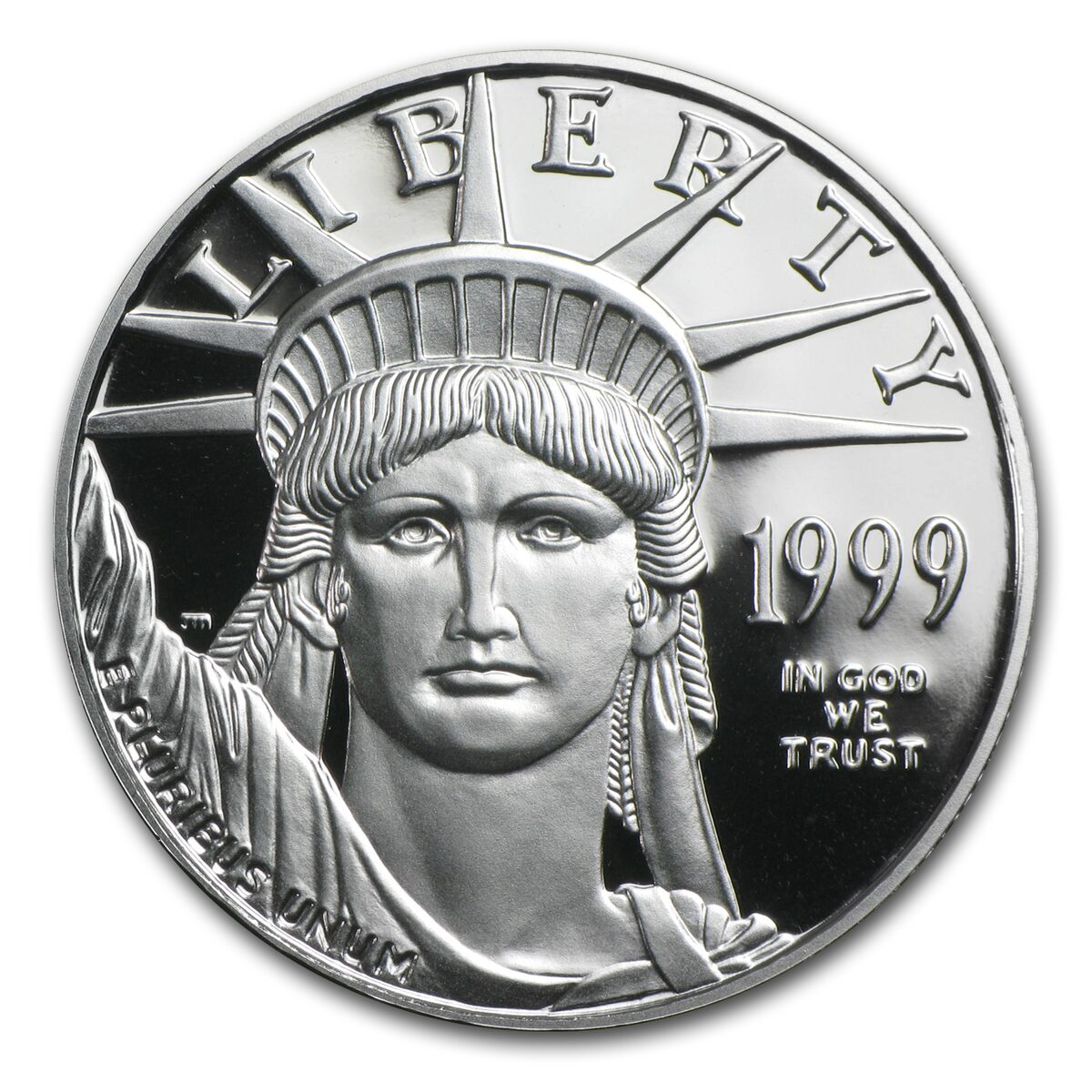 1999-W 1/2 oz Proof American Platinum Eagle (w/Box & COA)