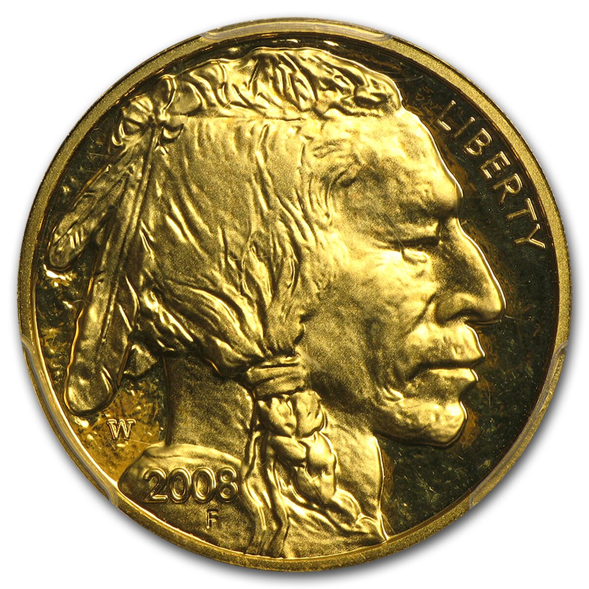 2008-W 1/2 oz Proof Gold Buffalo PR-69 PCGS