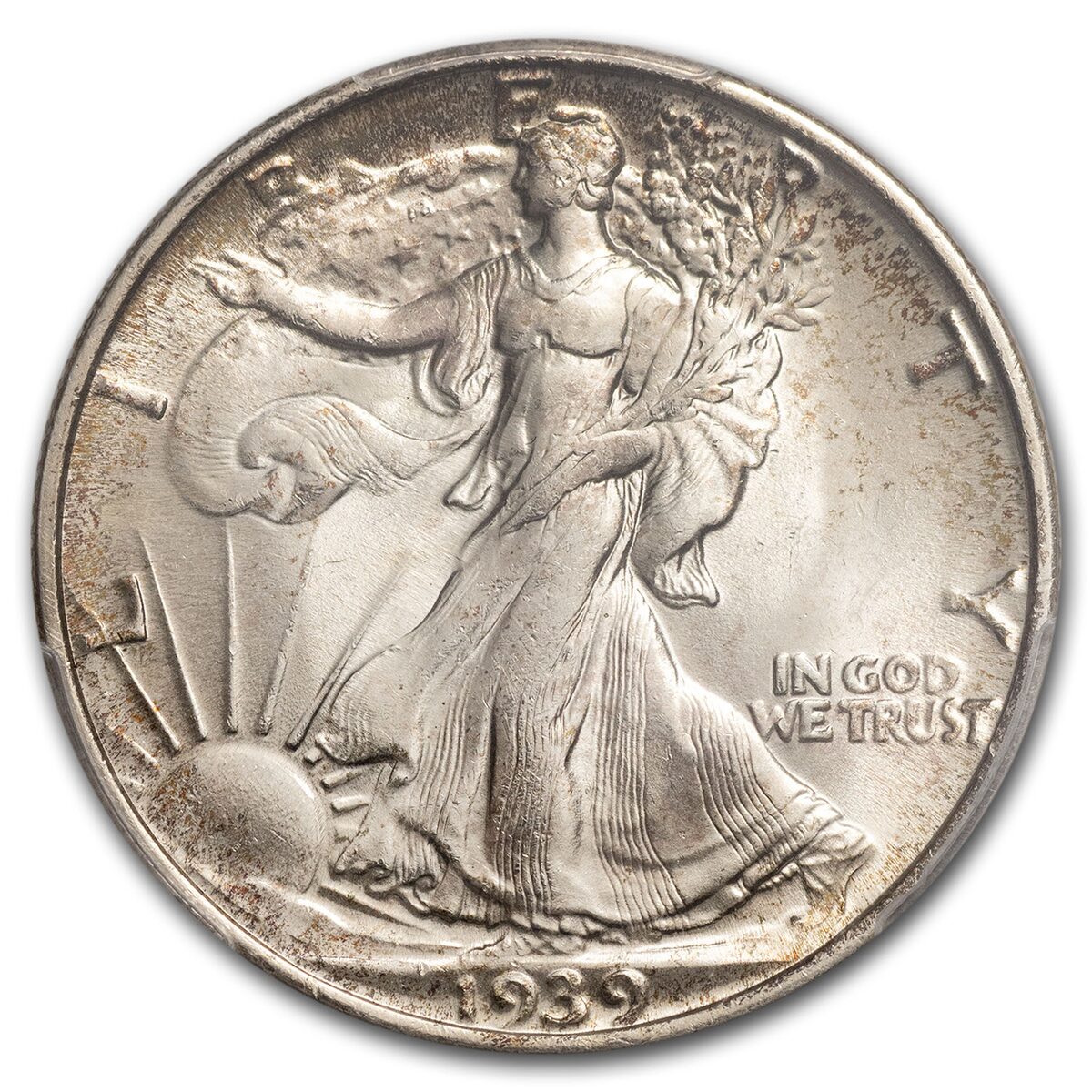1939-S Walking Liberty Half Dollar MS-64 PCGS
