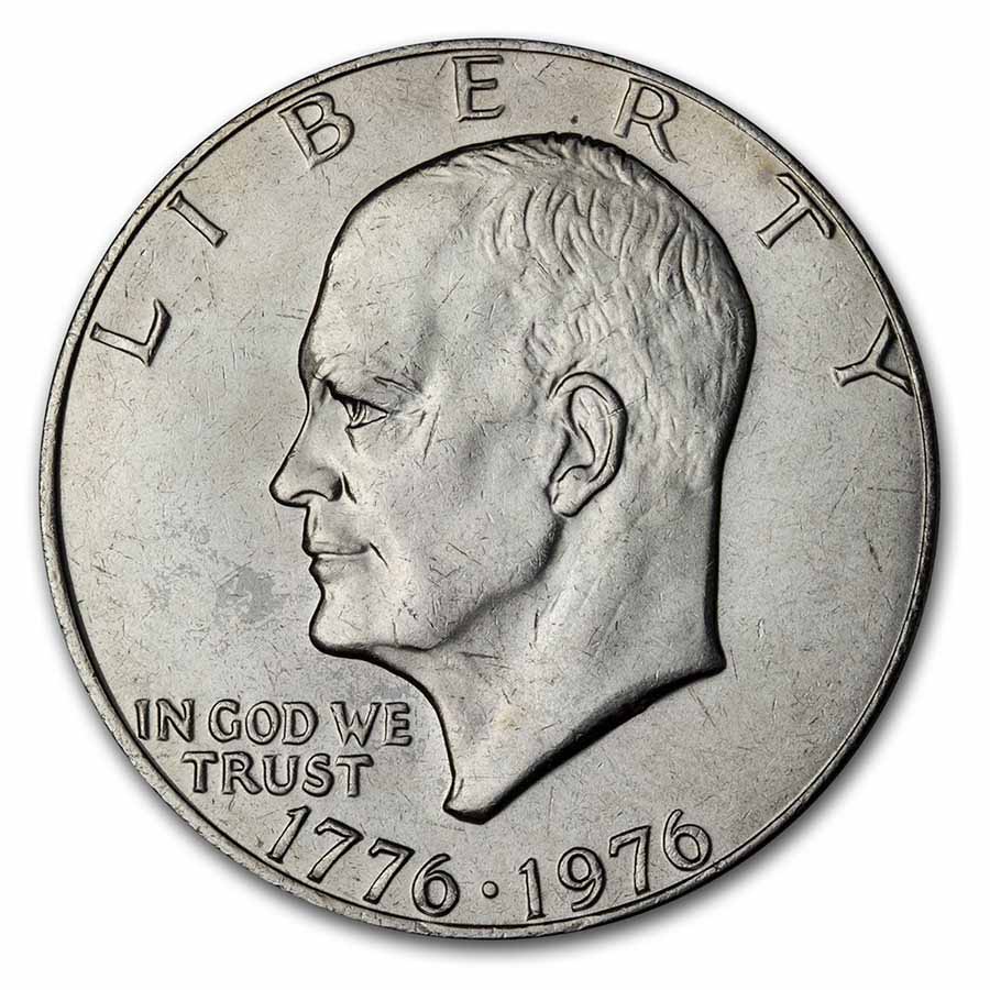 1976 Clad Eisenhower Dollar BU (Type-1)