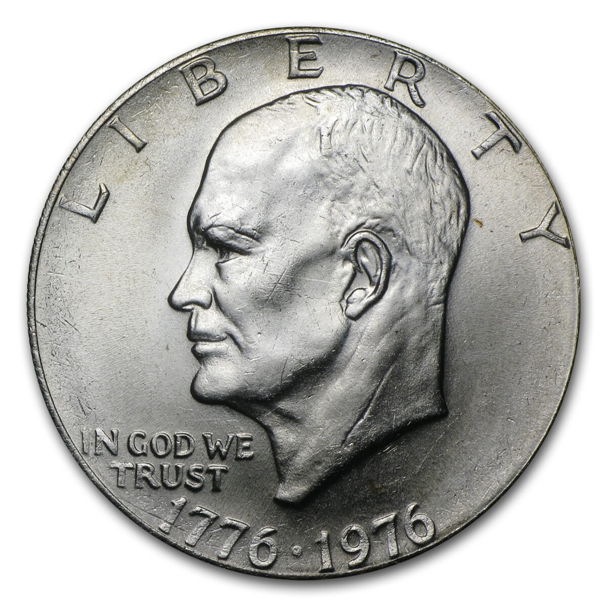 1976 Clad Eisenhower Dollar BU (Type-2)