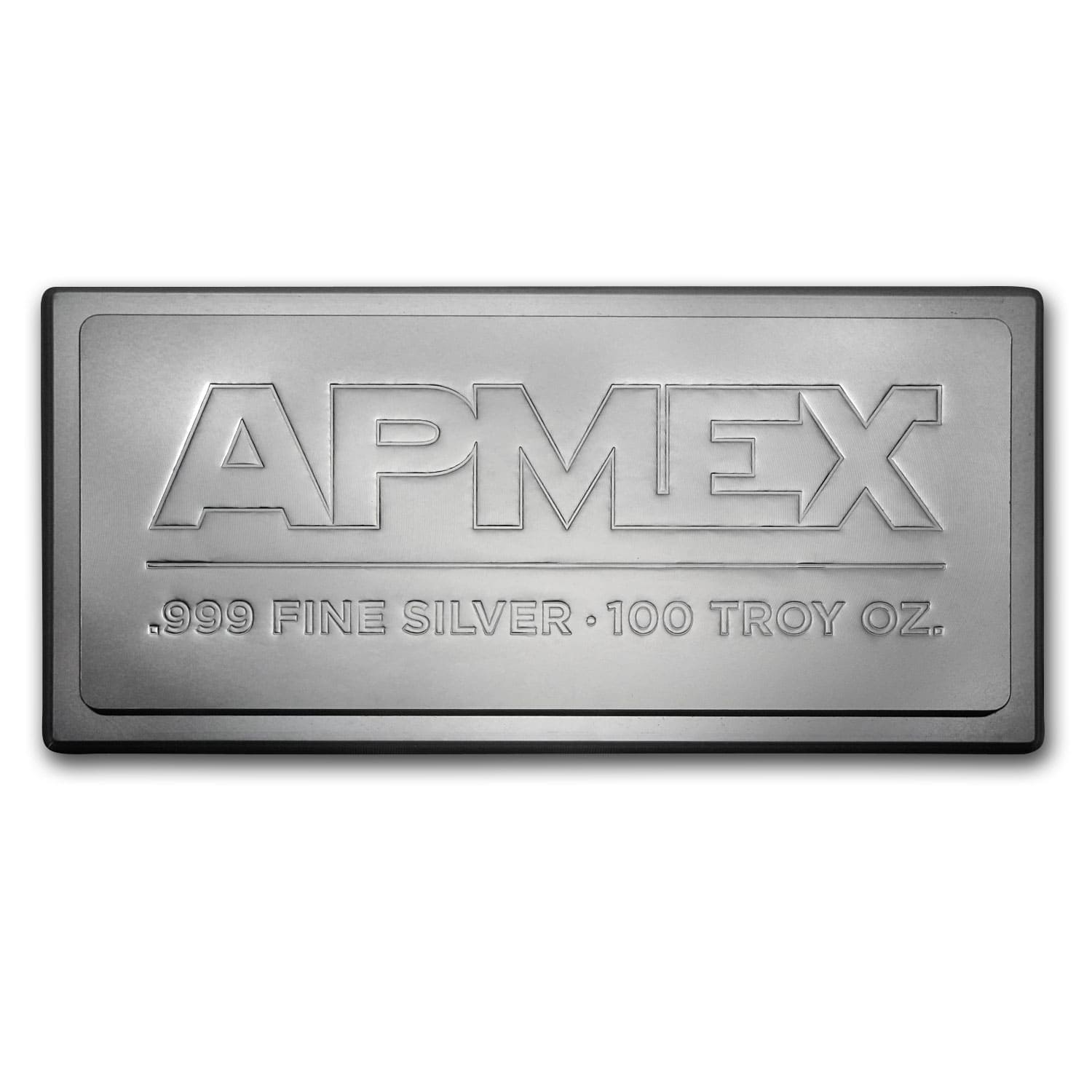100 oz Silver Bar - APMEX (Stackable)