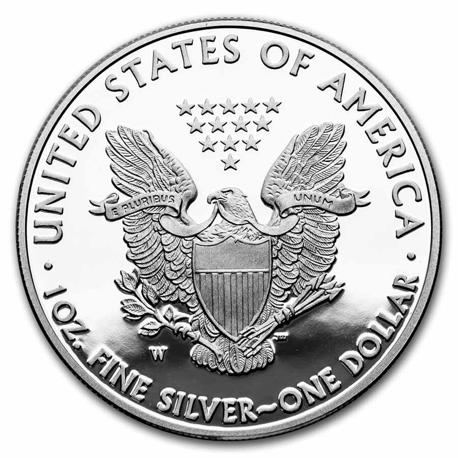 1 oz Proof American Silver Eagle (Random Year, w/Box & COA)