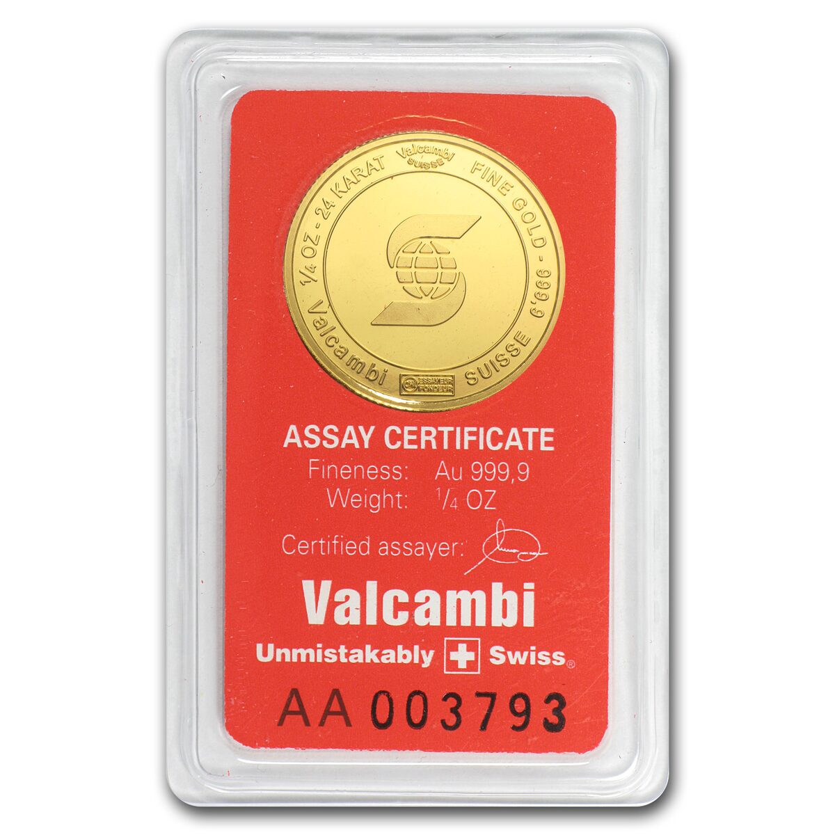 1/4 oz Gold Round - Scotiabank (In Assay)