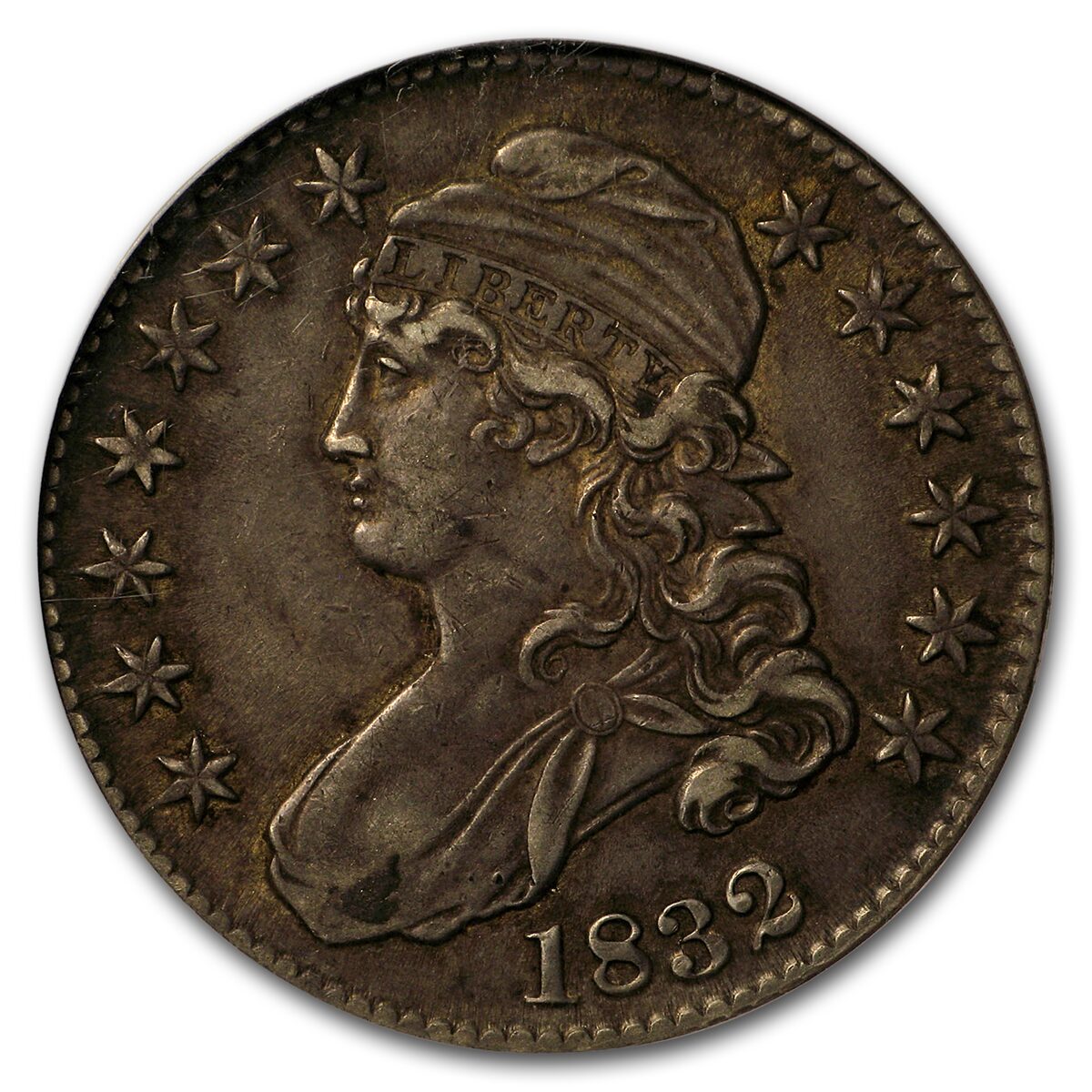 1832 Bust Half Dollar XF-45 NGC (Sm Letters)