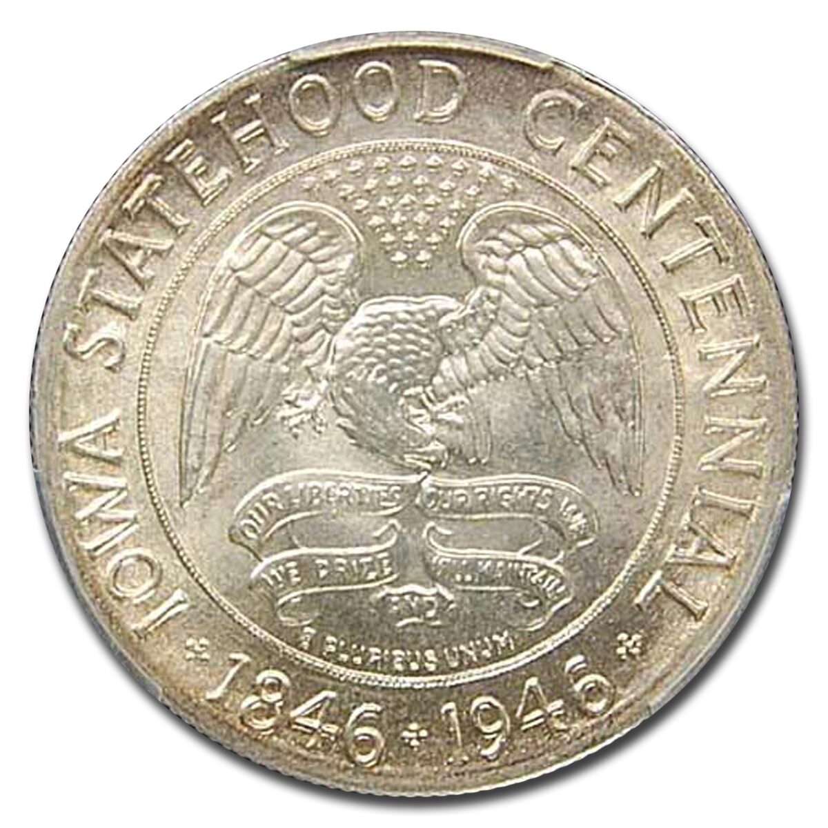 1946 Iowa Centennial Half Dollar MS-67 PCGS