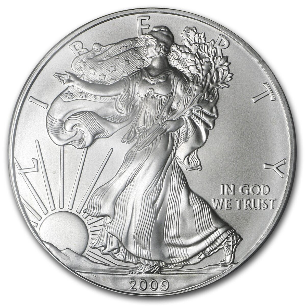 2009 American Silver Eagle MS-70 PCGS (FirstStrike®)
